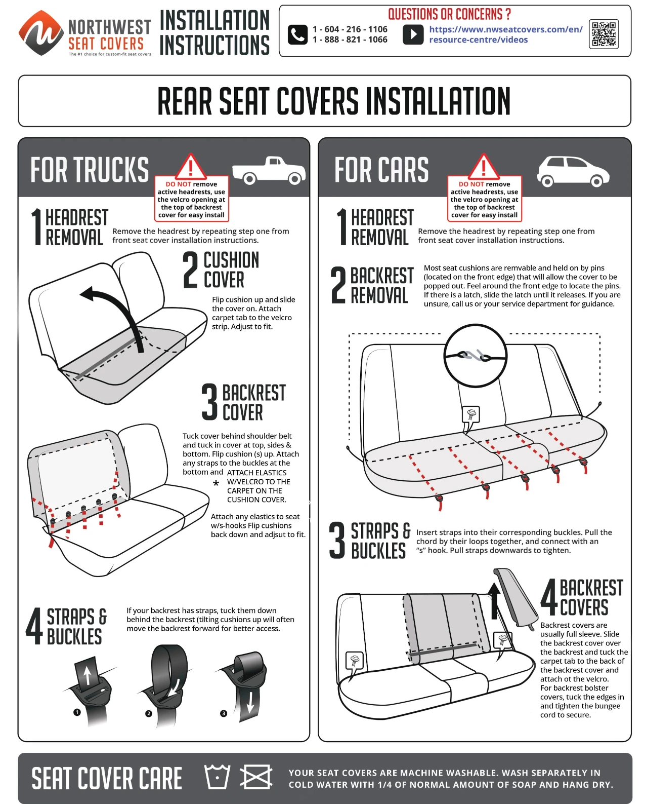 How to Install Universal Car Seat Covers 