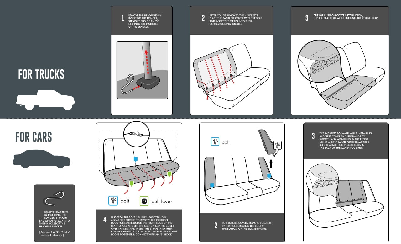 Seat Covers Installation How To Install Seat Covers