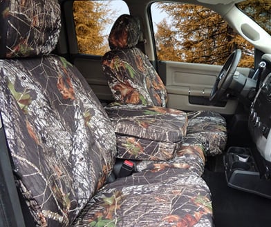 Mossy Oak custom seat covers