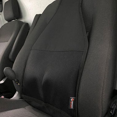 What is lumbar support in a car?