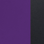Black with Purple Insert