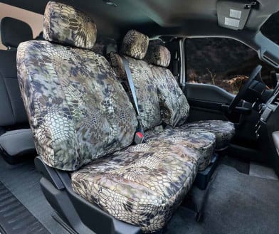 Kryptek custom seat covers