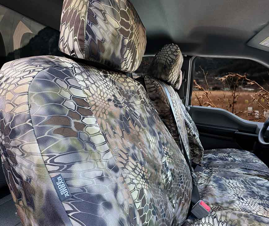 Kryptek Custom seat covers